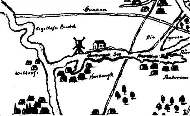 Karte von 1650